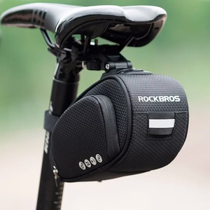Rockbros C40 sadulaalune jalgrattakott - must
