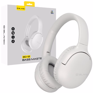 Blavec Over-ear Bluetooth Kõrvaklapid BO-12 Bass Master ANC (BO12-W) valge