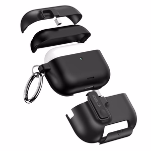 Tech-Protect Slim Hook Ümbris jaoks AirPods Pro 3 - Must