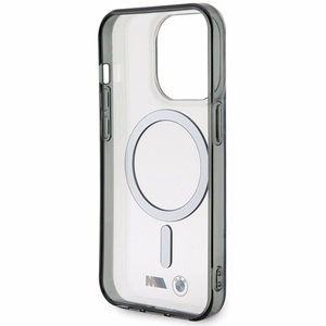 Ümbris BMW BMHMP14LHCRS iPhone 14 Pro 6.1" läbipaistev hardcase hõbedane Ring MagSafe