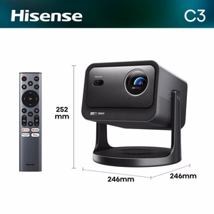 Hisense C3 DLP UHD 4K (3840x2160) 3D metallik