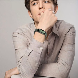 Tech-Protect NylonMag Strap jaoks Xiaomi Smart Band 8 / 9 / NFC - Beige