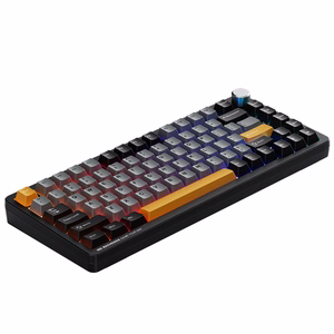 Machenike K600-B82W Juhtmevaba mehaaniline mänguklahvistik taustvalgustusega GR Silver Switch - must