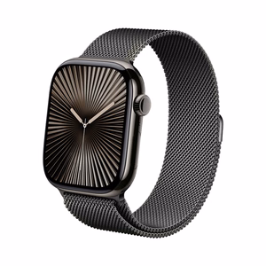Crong Milano Steel roostevabast terasest rihm Apple Watch 38 / 40 / 41 / 42 mm, grafiithall