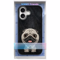 Nimmy Big Eyed Pet 2.0 Dog Ümbris jaoks iPhone 17 - Must