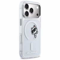 Karl Lagerfeld IML Peekaboo MagSafe Ümbris for iPhone 17 Pro - Clear