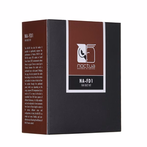 NOCTUA NA-FD1 ventilaatori kanalikomplekt NH-L9i ja NH-L9a seeria CPU jahutite jaoks