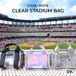 Case-Mate Micro Tote Bag vett hülgav õlakott, Midnight Black / Clear