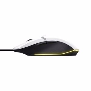 Trust GXT 109W Felox - 6400 DPI optiline mänguhiir (valge)