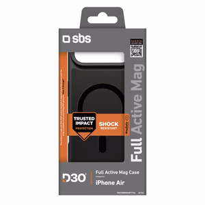 SBS Full Active Mag Ümbris with D3O Technology jaoks iPhone 17 Air - Must