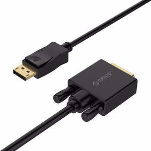 Orico XD-DTD DisplayPort–DVI, 4K kaabel, 2 m – must