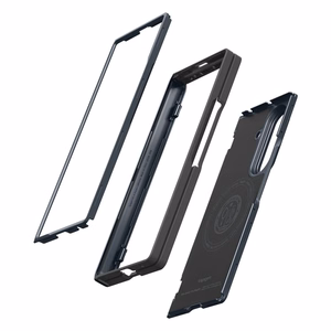 Spigen Slim Armor Pro MagSafe ümbris mudelile Samsung Galaxy Z Fold 8 Ultra – tumehall