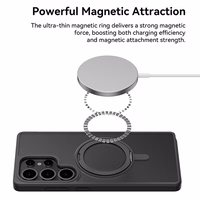 Rock Rotating Alus Soft Touch Series Magnetic jaoks Samsung Galaxy S25 must