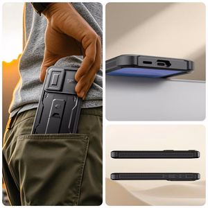 Tech-Protect Kevlar Cam+ ümbris 2 tk komplektis Samsung Galaxy A57 5G jaoks - must