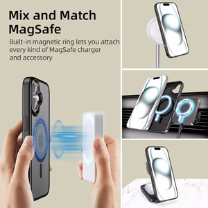 Tech-Protect MagMat MagSafe iPhone 16 Ümbris - Must