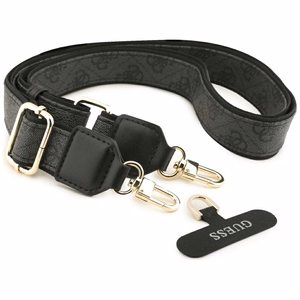 GUESS ümbris jaoks IPHONE 17 compatible with MagSafe GUHMP17SP4G4DCSK (PU W/ Strass Logo & Big Strap Metal Buttons) must