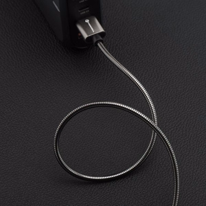 Kaabel USB C to USB C Forcell F-Energy QC4.0 PD 5A 100W E-Mark Metal 2 m C239 hõbedane