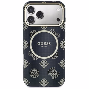 Guess IML Peony Dot MagSafe Ümbris for iPhone 17 Pro Max - must