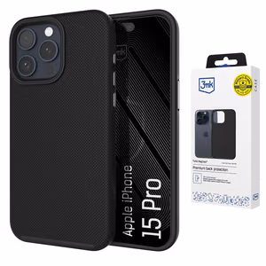 3mk Fortis MagCase for iPhone 15 Pro - Black