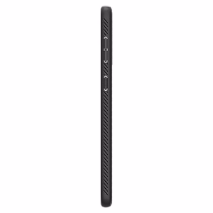 Spigen Liquid Air ümbris Samsung Galaxy S21-le - matt must