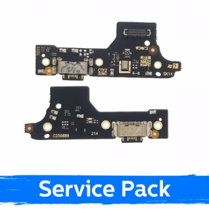 Laadimisport ühilduv Xiaomi Redmi 12 4G flex kaabliga / Plata (Service Pack)