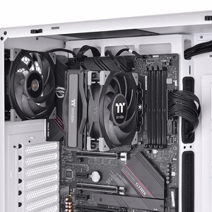 Thermaltake Toughair 310 protsessorijahuti, 12 cm, must ja hõbedane