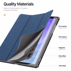 Ümbris Dux Ducis Domo Samsung X210/X215/X216 Tab A9 Plus 11.0/X230/X235/X236 Tab A11 Plus 11.0 dark sinine