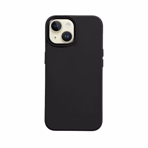 Crong Color Cover LUX Magnetic ümbris seadmele iPhone 15 Plus, MagSafe'iga ühilduv, must