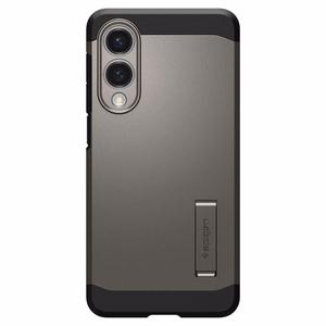 Чехол Spigen Tough Armor совместимый с MagSafe для Samsung S25 Edge gunmetal