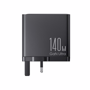 GaN Laadija UK Joyroom JR-TCG05UK 140W 3x USB-C USB-A + USB-C / USB-C kaabel 240W 1.2m