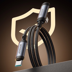 Joyroom S-A56 EnjoyX Series 90° USB-C - USB-C kaabel 60W 1.2m - must