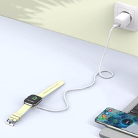 Tech-Protect UltraBoost USB-C Induktiivne Laadija jaoks Apple Watch 1m - valge