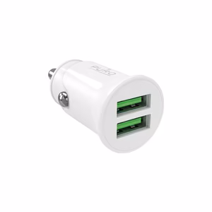 Puro Pro Lite Car Laadija 2x USB-A 10W - valge