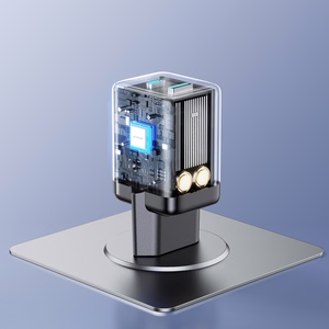 Joyroom JR-TG8 GaN 45W USB-C + USB-A seinalaadija – värv: must
