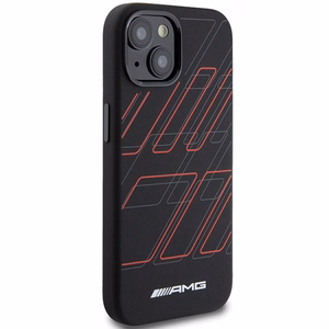 AMG Silicone Large Rhombuses Pattern MagSafe Ümbris jaoks iPhone 15/14/13 - must
