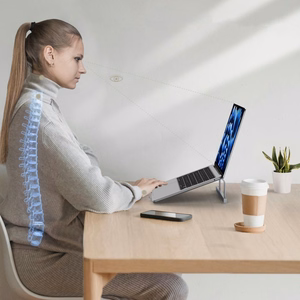 Tech-Protect ULS100 universal alus jaoks laptops up to 16" - hõbedane