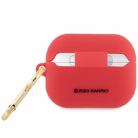 Hello Kitty Silicone 3D Kitty Head ümbris jaoks AirPods Pro - fuchsia