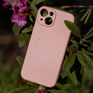 Simple Color Mag ümbris jaoks iPhone 15 6,1" roosa