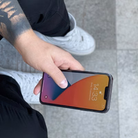 Wozinsky 2x karastatud klaasist täielik liim Super Tough ekraani kaitsja täis kaetud raamiga Case sõbralik iPhone 12 Pro / iPhone 12 mustale