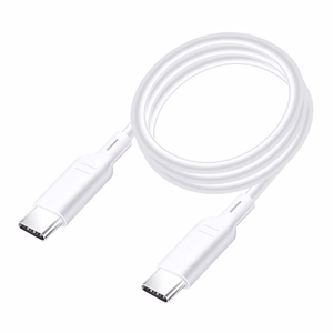 Kaabel USB C to USB C sinine Star 3A 1,2 m valge