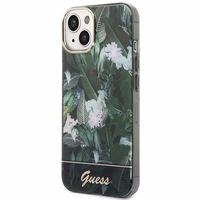 Guess GUHCP14MHGJGHA iPhone 14 Plus 6.7" roheline/roheline hardcase Jungle Collection