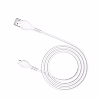 Kaabel USB A to Micro USB Hoco 1 m X37 valge