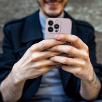 SILICONE MAG ÜMBRIS compatible with MagSafe jaoks IPHONE 11 Pro roosa