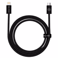 Blavec Kaabel Candy punutud - Type C to Lightning - PD 20W 2,4A 2 meetrit Apple CarPlay (CCA-CL24B20) must