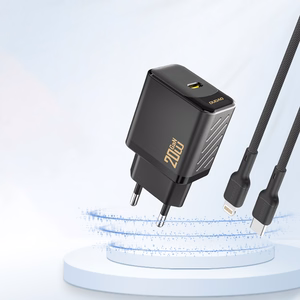 Dudao A26 PD20W GaN USB-C Laadija - must