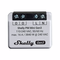 Shelly PM Mini Gen3 Komplekt of 2 Controllers, WiFi/Bluetooth