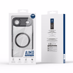 Чехол Dux Ducis Aimo Mag совместимый с MagSafe для iPhone 17 Air чёрный