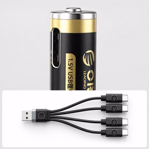 Orico Ener-G EG7C lithium battery 1.5V 500mWh AAA USB-C rechargeable battery with charging cable 4 pcs.