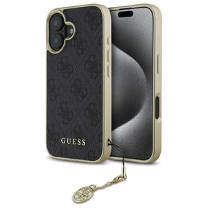 Guess 4G Charms Collection ümbris jaoks iPhone 16 Plus - must