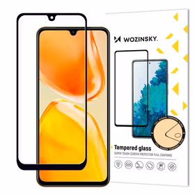 Wozinsky Full Glue Karastatud klaas Vivo X80 Lite / V25 Full Screen koos raamiga must (karbisõbralik)